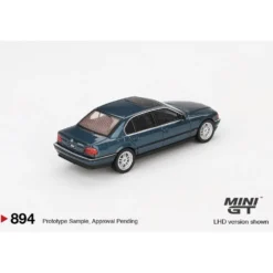 BMW 750IL Sorrento Blue Metallic - Blå - 894 - Mini GT - 1:64