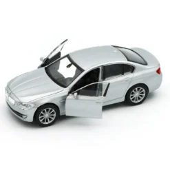 BMW 535i - Silver - Welly - 12 cm
