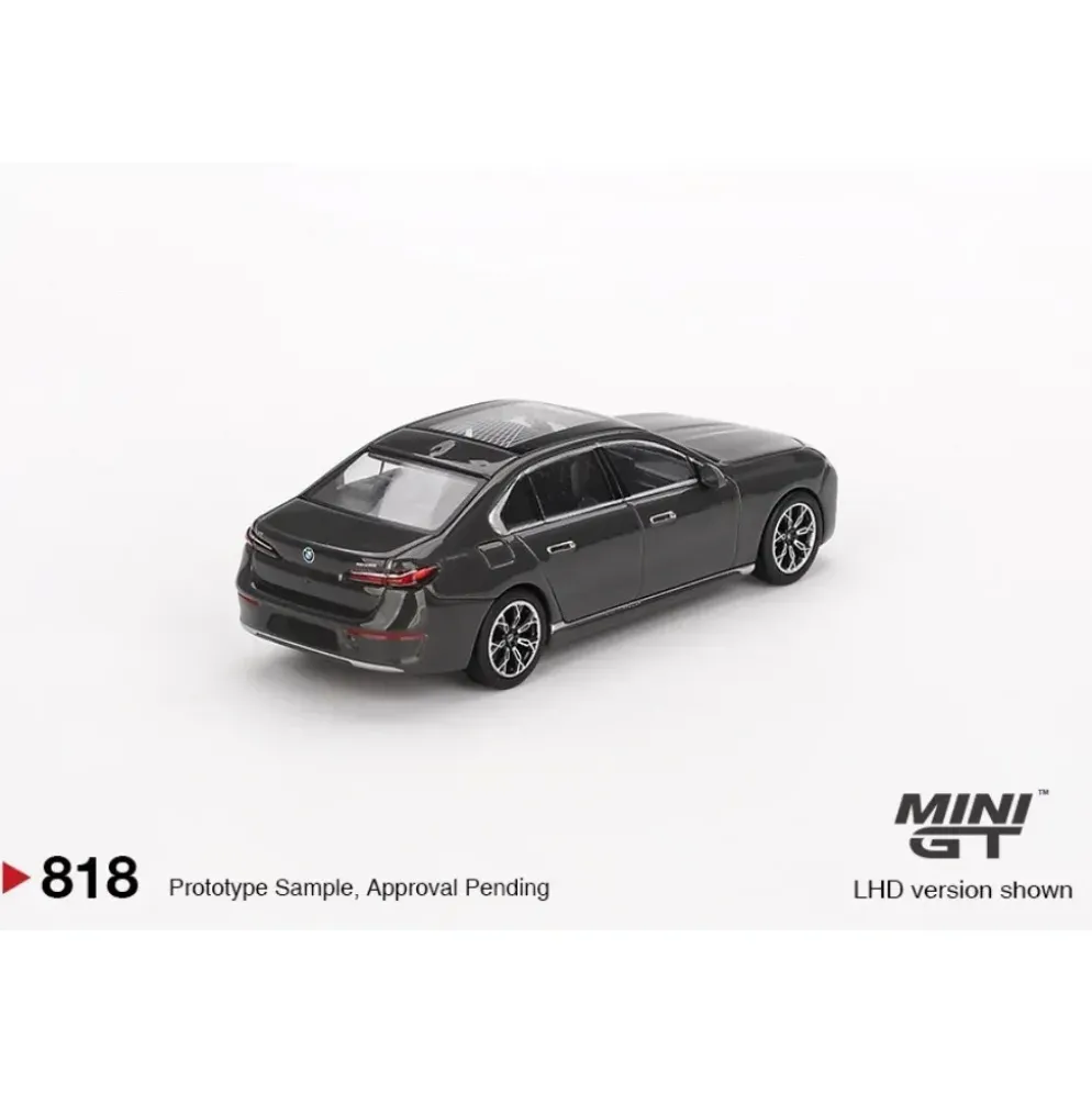 BMW i7 xDrive60 - Dravit Grey - 818 - Mini GT