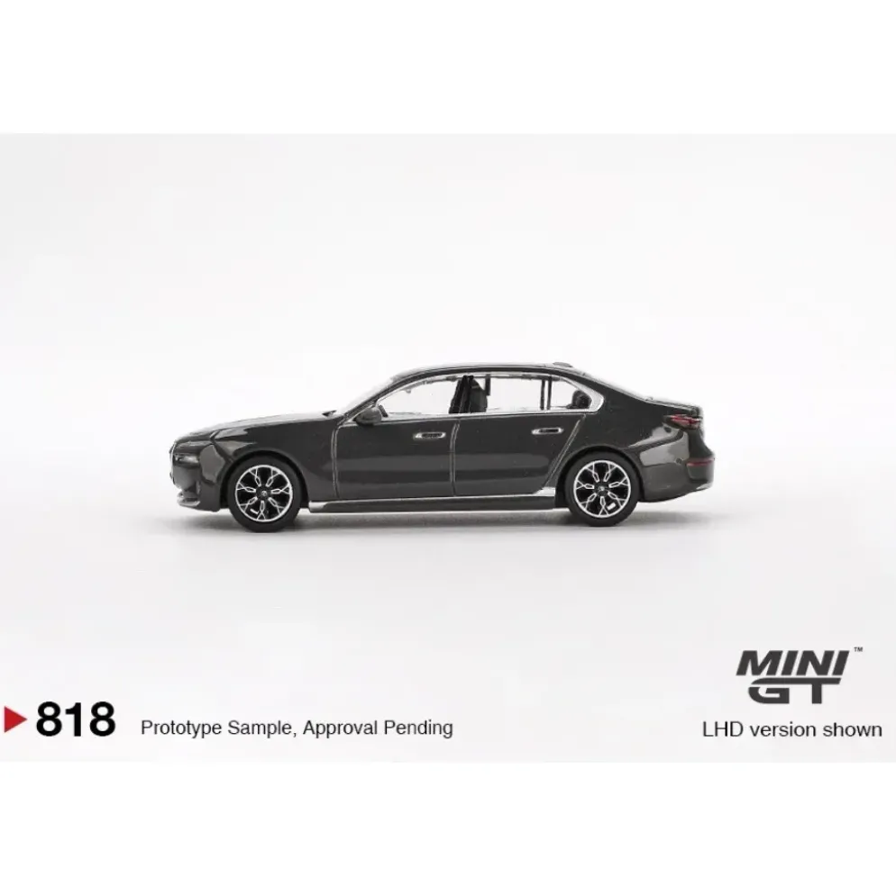 BMW i7 xDrive60 - Dravit Grey - 818 - Mini GT