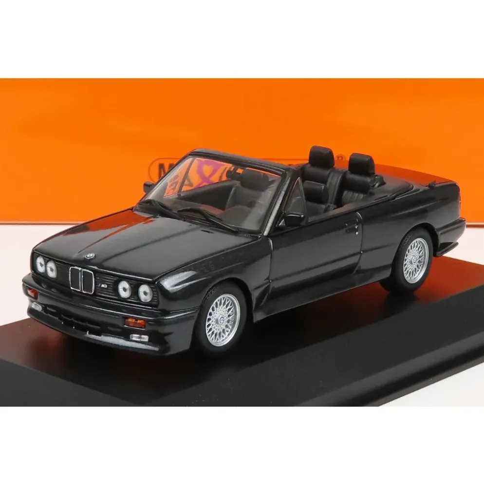 BMW M3 Cabriolet (E30) - 1988 - Svart - Minichamps - 1:43