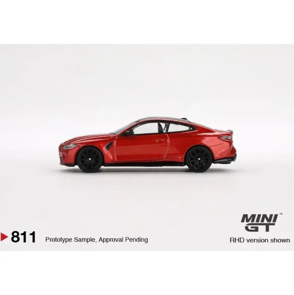 BMW M4 Competition (G82) - Sakhir Orange - 811 - Mini GT