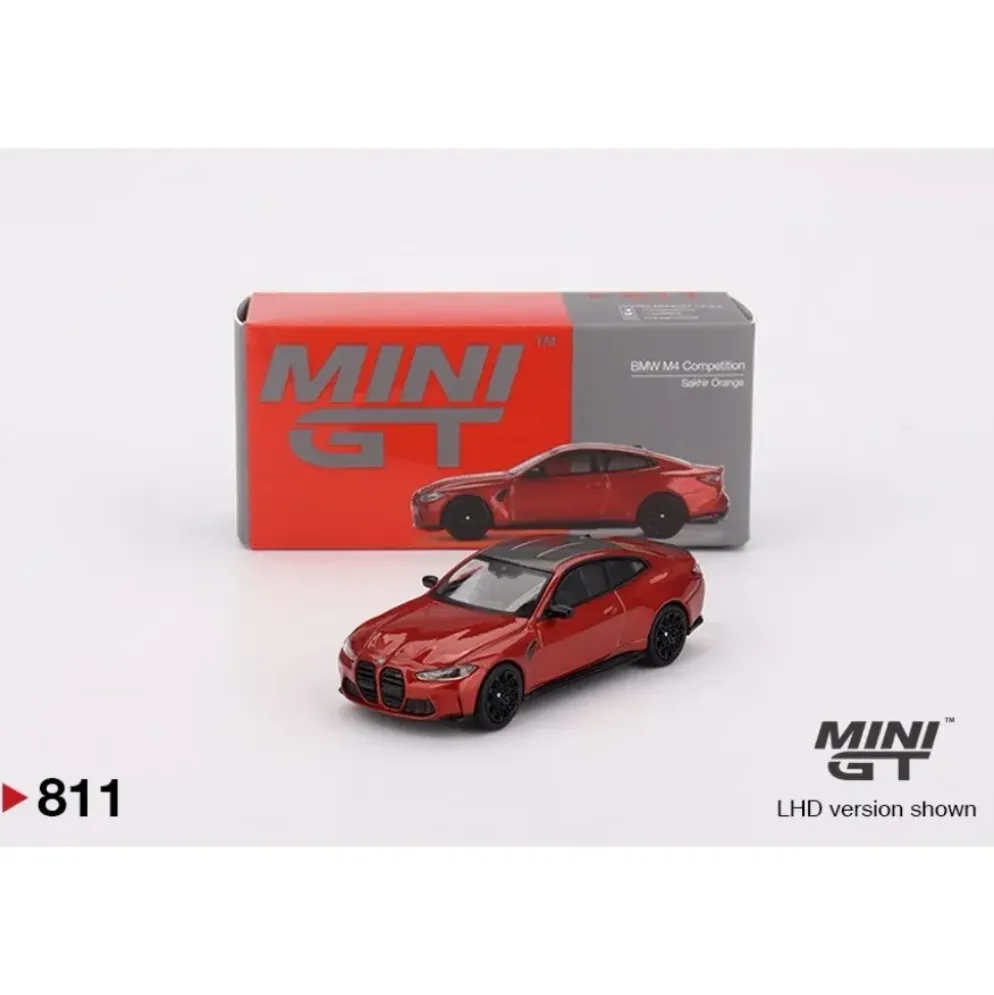 BMW M4 Competition (G82) - Sakhir Orange - 811 - Mini GT
