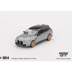 BMW M3 Competition (G81) - Touring Brooklyn Gray - 864 - Mini GT