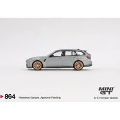 BMW M3 Competition (G81) - Touring Brooklyn Gray - 864 - Mini GT