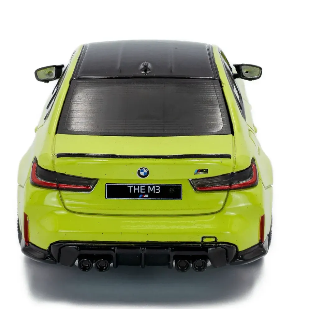 BMW M3 Competition Sedan - Sao Paulo Yellow - 2023 - Solido - 1:43
