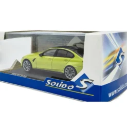 BMW M3 Competition Sedan - Sao Paulo Yellow - 2023 - Solido - 1:43
