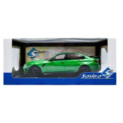 BMW M3 Competition - 2024 - Signal Green - Solido - 1:18