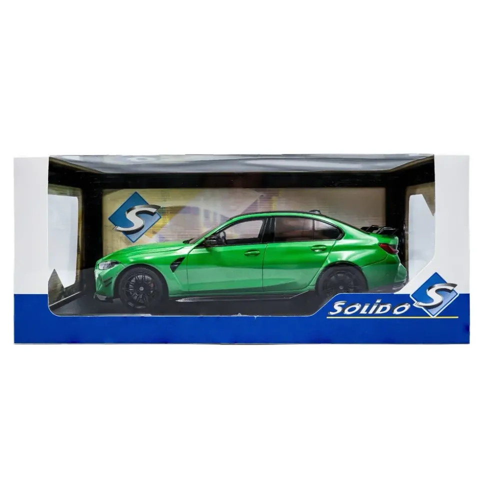 BMW M3 Competition - 2024 - Signal Green - Solido - 1:18