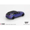 BMW M3 Competition Touring Portimao Blue Metallic - Blå - 1090 - Mini GT - 1:64