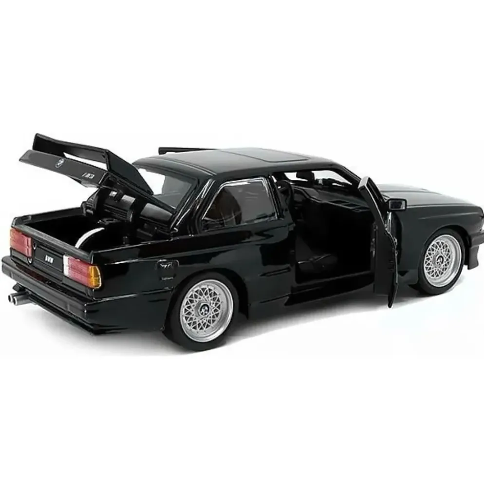 BMW M3 (E30) - 1988 - Svart - Bburago - 1:24