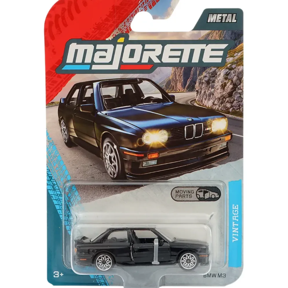 BMW M3 (E30) - Svart - Vintage - Majorette