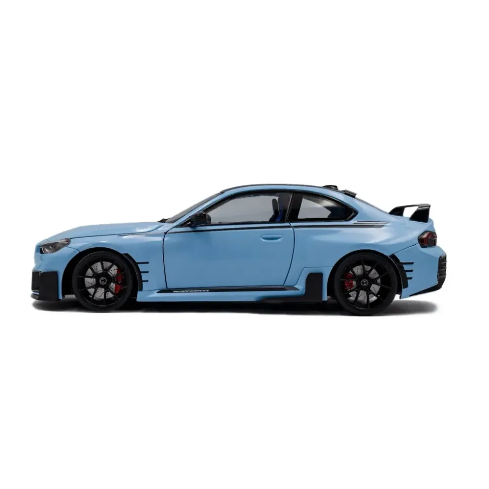 BMW M2 (G87) Performance Parts - 2024 - Ljusblå - Solido - 1:18