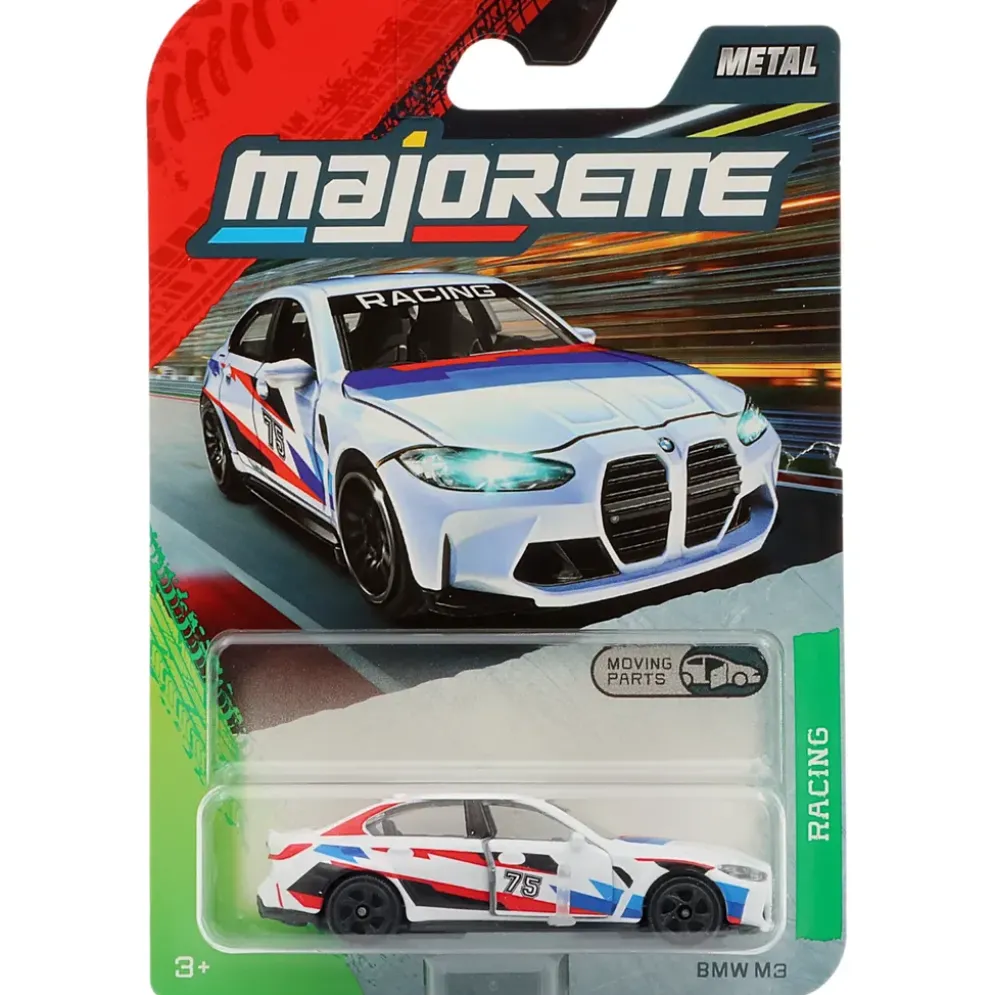 BMW M3 (G20) - Vit - Racing - Majorette