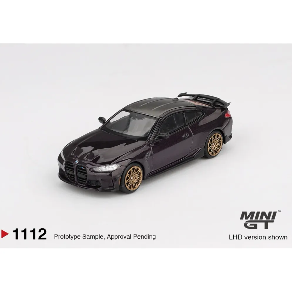 BMW M4 M-Performance Daytona Violet - Lila - 1112 - Mini GT - 1:64