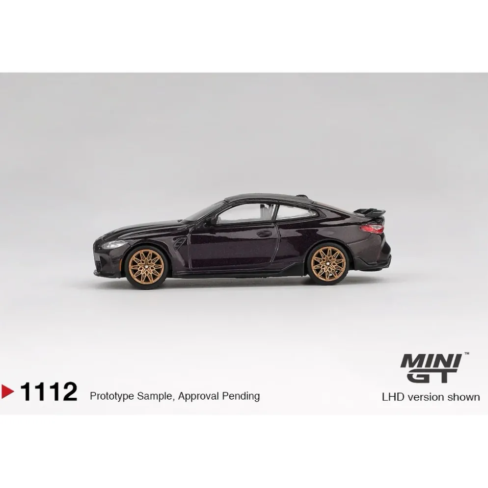 BMW M4 M-Performance Daytona Violet - Lila - 1112 - Mini GT - 1:64