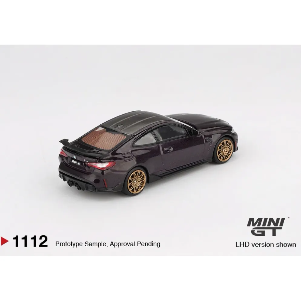 BMW M4 M-Performance Daytona Violet - Lila - 1112 - Mini GT - 1:64