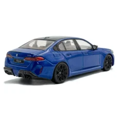 BMW M5 Sedan - Marina Bay Blue - 2024 - Solido - 1:43