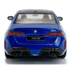 BMW M5 Sedan - Marina Bay Blue - 2024 - Solido - 1:43