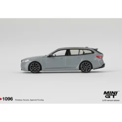 BMW M5 Touring Brooklyn Grey Metallic - Grå - 1096 - Mini GT - 1:64