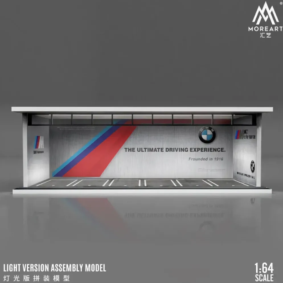BMW Parking Garage - LED-belysning - 1:64