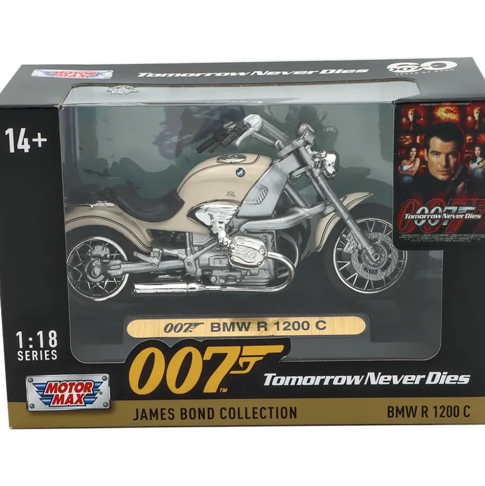 BMW R 1200 C - James Bond - Tomorrow Never Dies - Motormax - 1:18