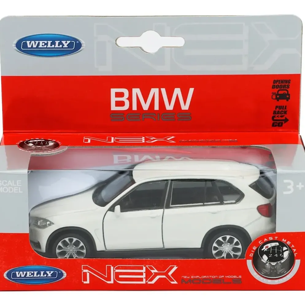 BMW X5 - 2015 - Vit - Welly - 11 cm
