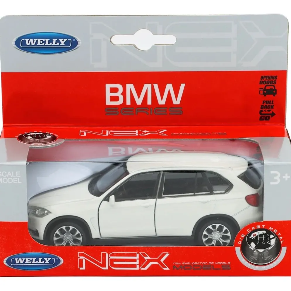 BMW X5 - 2015 - Vit - Welly - 11 cm