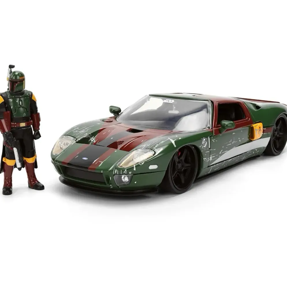 Boba Fett & 2005 Ford GT - Star Wars - Jada Toys - 1:24