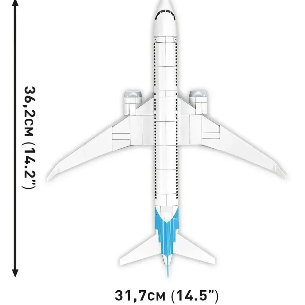 Boeing 737-8 - Klossbyggmodell - 26608 - COBI - 1:110