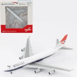 Boieng 747-400 - British Airways - G-CIVB - Herpa - 1:500