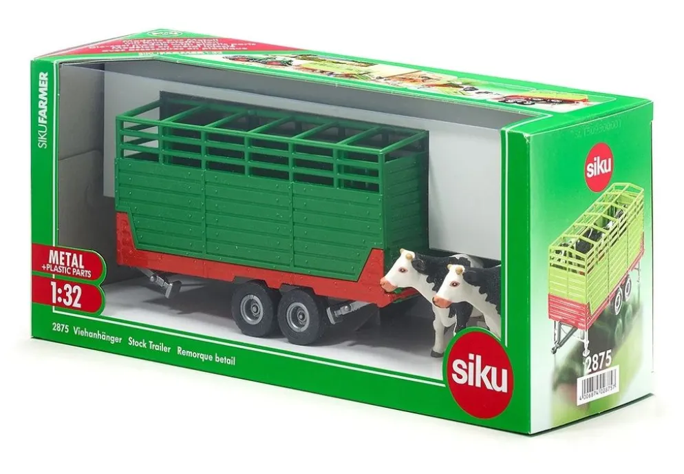 Boskapsvagn med två kor - 2875 - Siku - 1:32