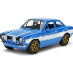 Brian's Ford Escort - Blå - Fast & Furious - Jada - 1:24