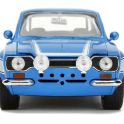 Brian's Ford Escort - Blå - Fast & Furious - Jada - 1:24