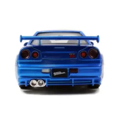 Brian's Nissan Skyline GT-R (BNR34) - Blå - Jada Toys - 1:24