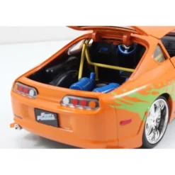 Brian's Toyota Supra - Fast & Furious - Orange - Jada Toys