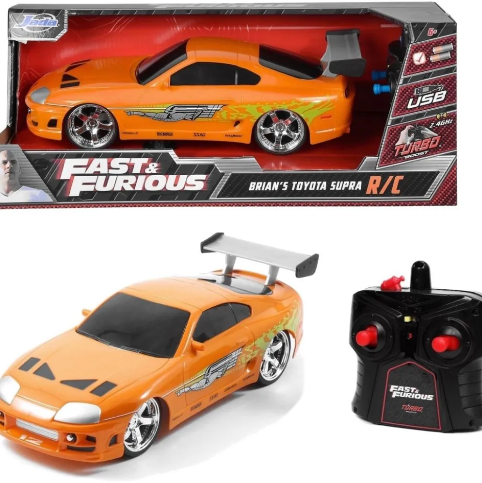 Brians Toyota Supra - Fast & Furious - R/C - Jada - 29 cm