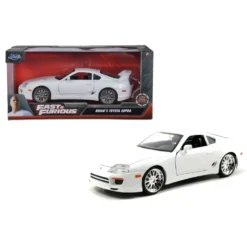 Brian's Toyota Supra - 1995 - Vit - Fast & Furious - Jada