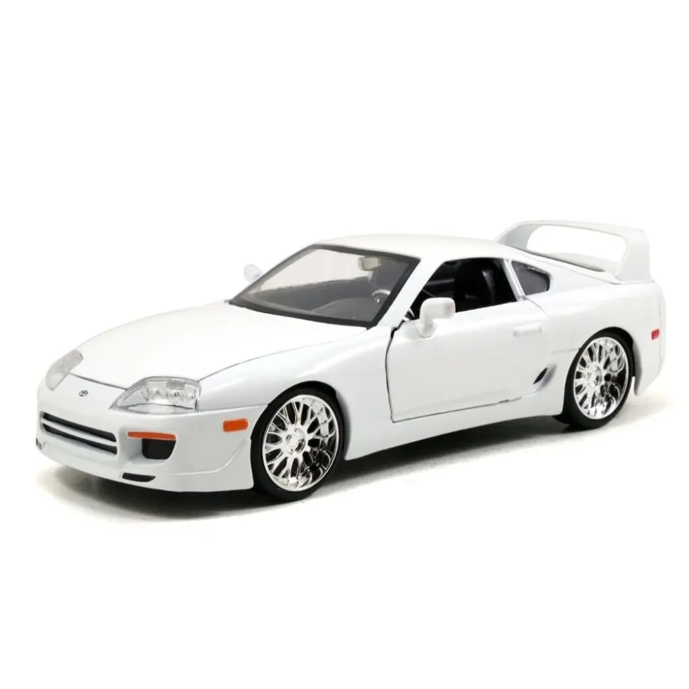 Brian's Toyota Supra - 1995 - Vit - Fast & Furious - Jada