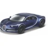 Bugatti Chiron - Blå - Bburago - 1:32 - 14 cm