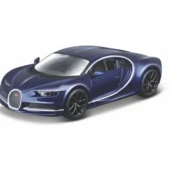 Bugatti Chiron - Blå - Bburago - 1:32 - 14 cm