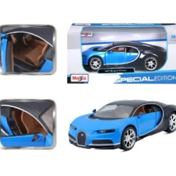 Bugatti Chiron - Blå - Maisto - 1:24