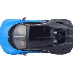 Bugatti Chiron - Blå - Maisto - 1:24