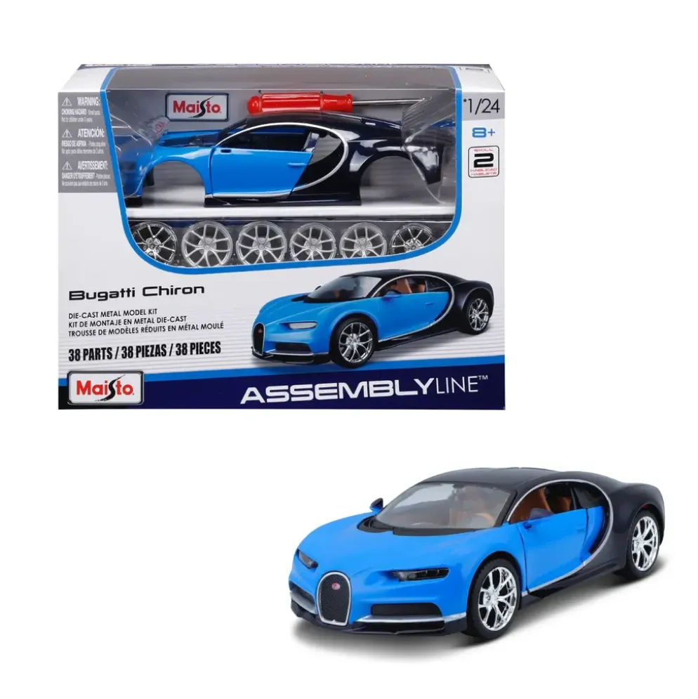 Bugatti Chiron - Byggsats - Assembly Line - Maisto - 1:24