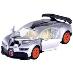 Bugatti Chiron Pur Sport - Silver - Deluxe Cars - Majorette