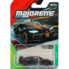 Bugatti Chiron Pur Sport - Svart - Racing Premium Cars - Majorette - 7 cm