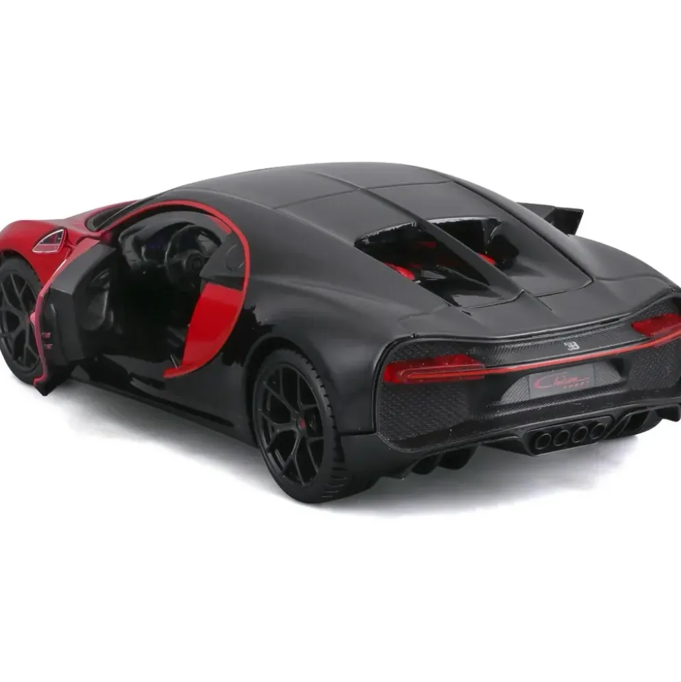 Bugatti Chiron Sport - Röd / Svart - Maisto - 1:24