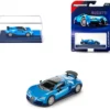 2005 Bugatti Veyron 16.4 Super Sport - Blå - Collection Series - Majorette - 1:64