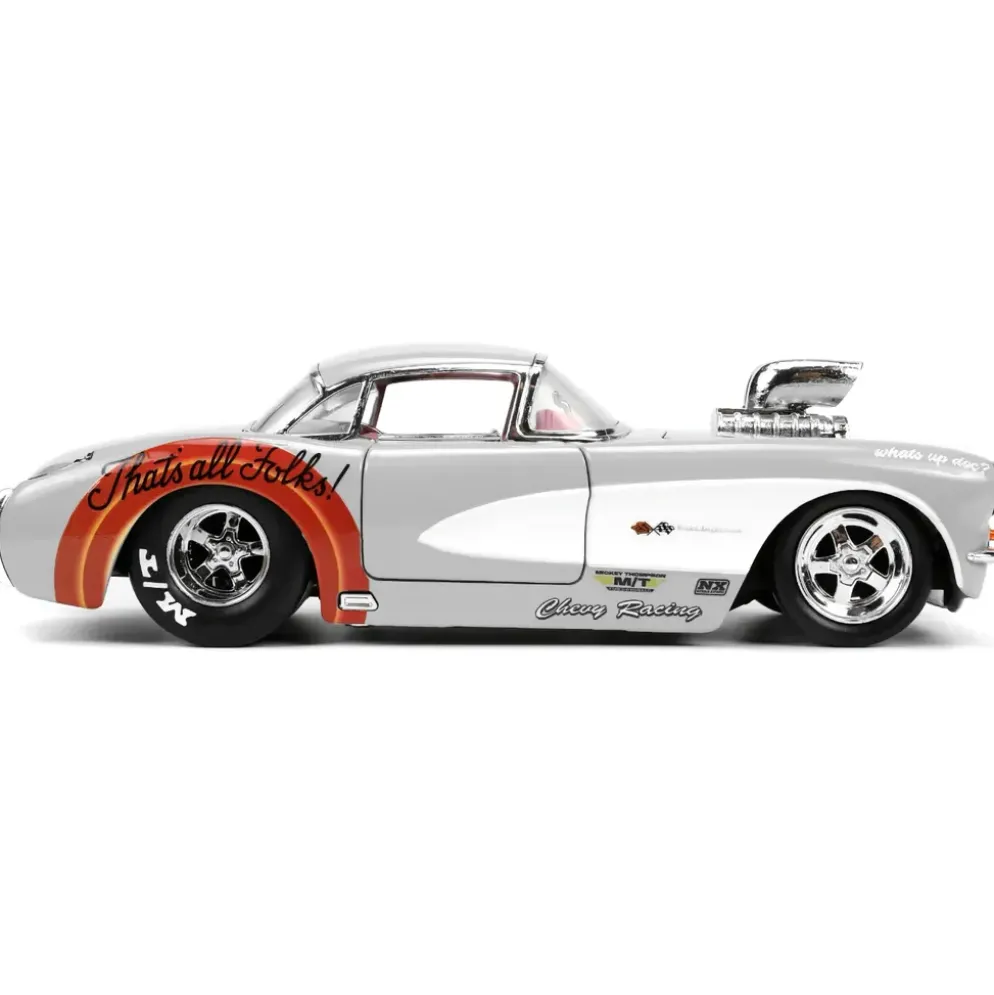 Bugs Bunny & 1957 Chevrolet Corvette - Looney Tunes - Jada - 1:24