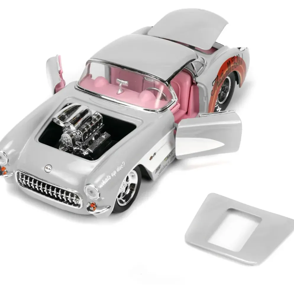 Bugs Bunny & 1957 Chevrolet Corvette - Looney Tunes - Jada - 1:24